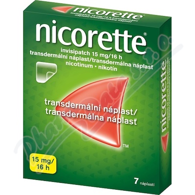 Nicorette Invisipatch 15mg/16h tdr.emp.7 I