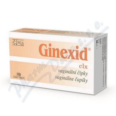 GINEXID vaginální čípky 10x2g