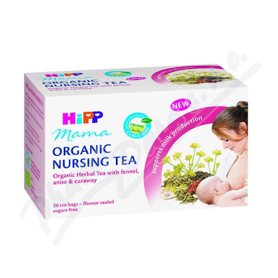 HiPP MAMA ČAJ SÁČKY BIO Pro kojící matky 20x1.5g