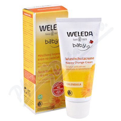 WELEDA Měsíčkový kojenecký krém na zadeček 75ml