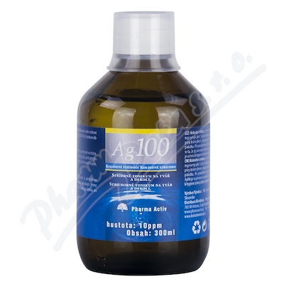 Koloidní stříbro Ag100 10ppm 300ml