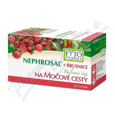 Nephrosal+brusinky bylinný čaj 20x1.5g Fytopharma