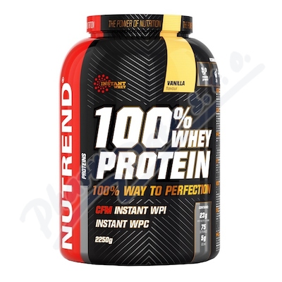 NUTREND 100% Whey Protein vanilka 2250g