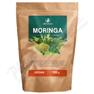 Allnature Moringa prášek RAW 200g