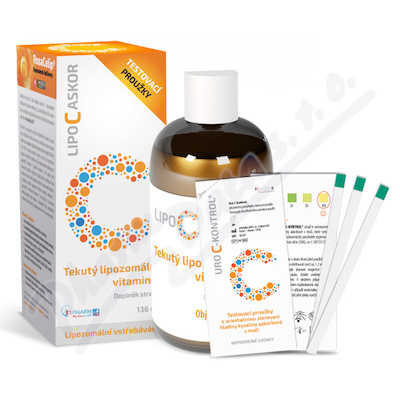 LIPO C ASKOR tekutý lipozomální vitamin C 136ml