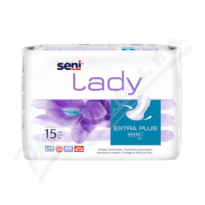 Seni Lady inkontinenční vložky extra plus 15ks