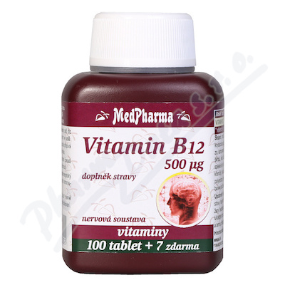 MedPharma Vitamin B12 500 mcg tbl.107