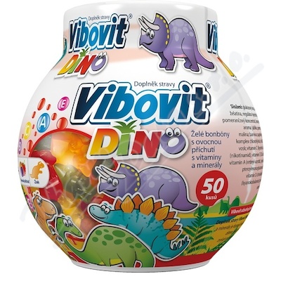 Vibovit Dino jelly 50ks new