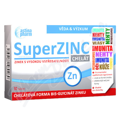 Astina SuperZINC CHELÁT tbl.30