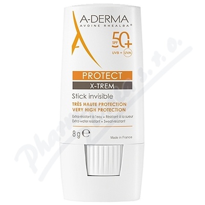 A-DERMA Protect X-TREME Transp.tyčinka SPF50+ 8g