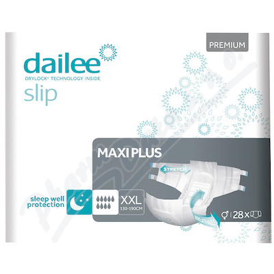 Dailee Slip Premium MAXI PLUS inko.kalh.XXL 28ks