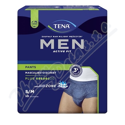 TENA Men Pants Plus Blue M ink.kalh.9ks 772513