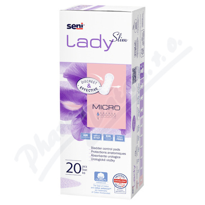 Seni Lady Slim inkontinenční vložky micro 20ks