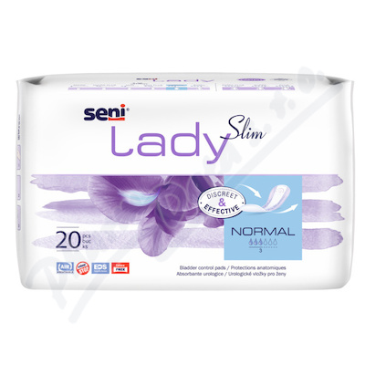 Seni Lady Slim inkontinenční vložky normal 20ks