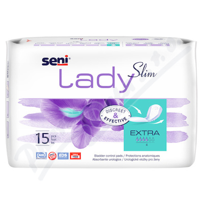 Seni Lady Slim inkontinenční vložky extra 15ks