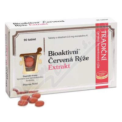 Pharma Nord Bioaktivní Červená Rýže Extrakt tbl.90