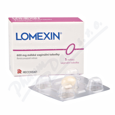 Lomexin 600mg vag.cps.mol.1