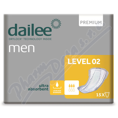 Dailee Men Premium Level 2 inko.vložky 15ks