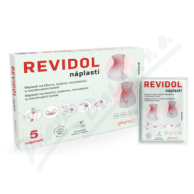 pharco REVIDOL náplasti 5ks