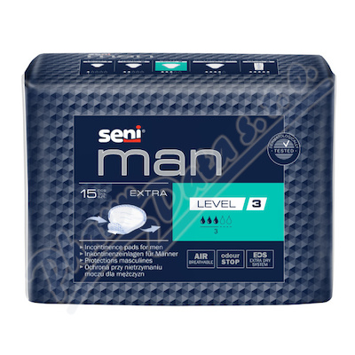 Seni Man Extra inkon.vložky Level 3 15ks