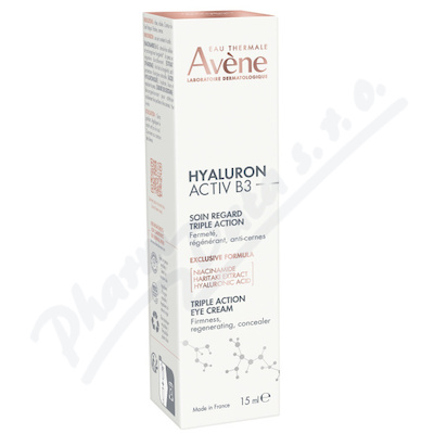 AVENE Hyaluron Activ B3 Oční krém 15ml