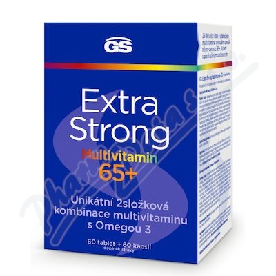 GS Extra Strong Multivitamin 65+ tbl.60+cps.60