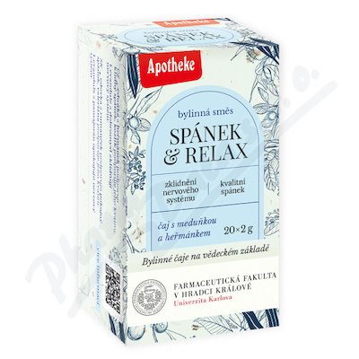 Apotheke FAF UK Spánek&relax čaj 20x2g