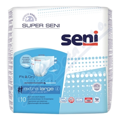 Seni Super inkon.plenkové kalhotky XL 10ks