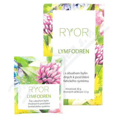 RYOR Lymfodren bylinný čaj 20x1.5g