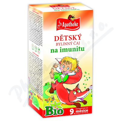 Apotheke Dětský čaj BIO na imunitu 20x1.5g