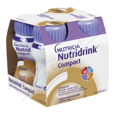 Nutridrink Compact s přích.káva 4x125ml