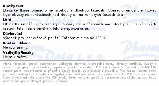 Matolast superelastické fixační obinadlo 4mx12cm