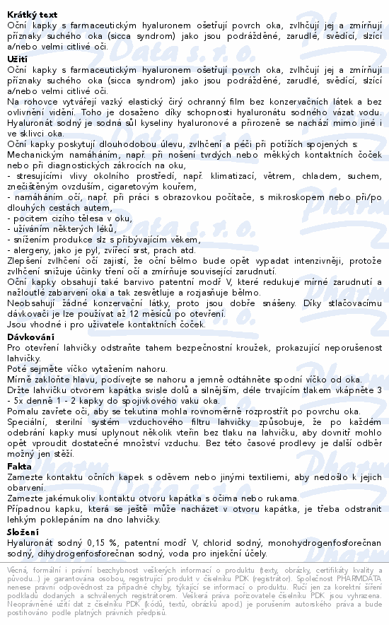 Vizik Lumina oční kapky 10ml